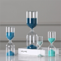 Hourglass High Borosilicate Glass Blue Hourglass Timer